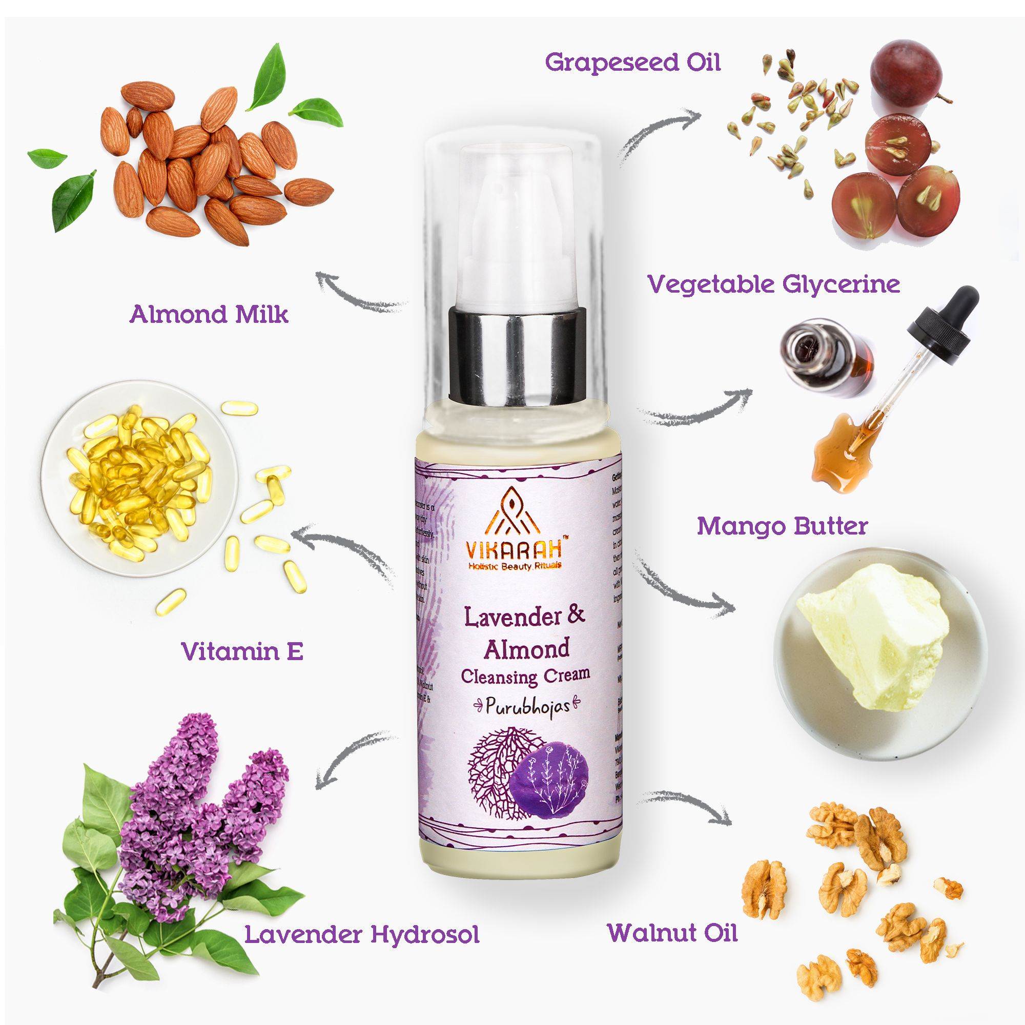 Lavender And Almond Cleansing Cream